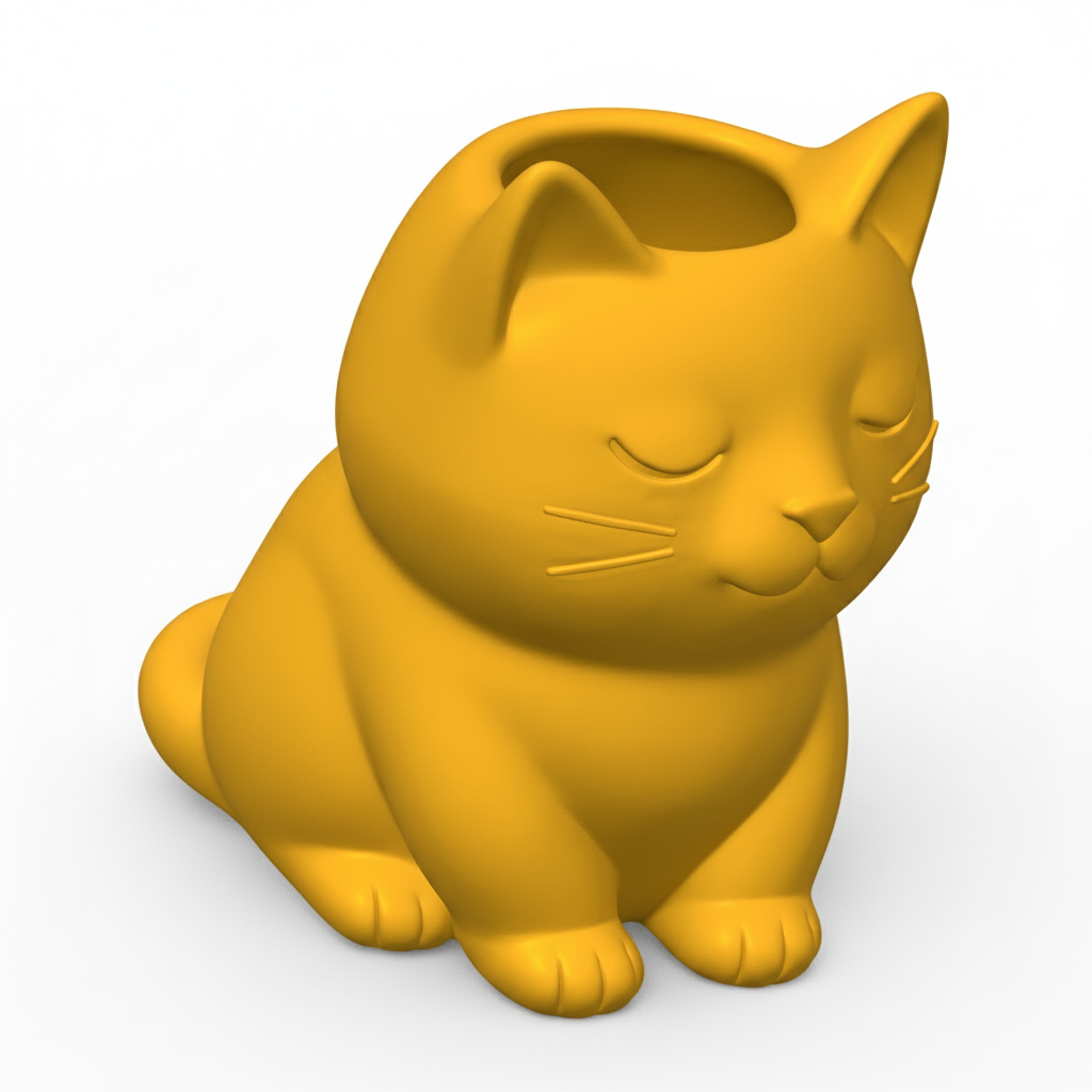 3Dプリント デザインペンスタンド|かわいいモチーフの卓上収納