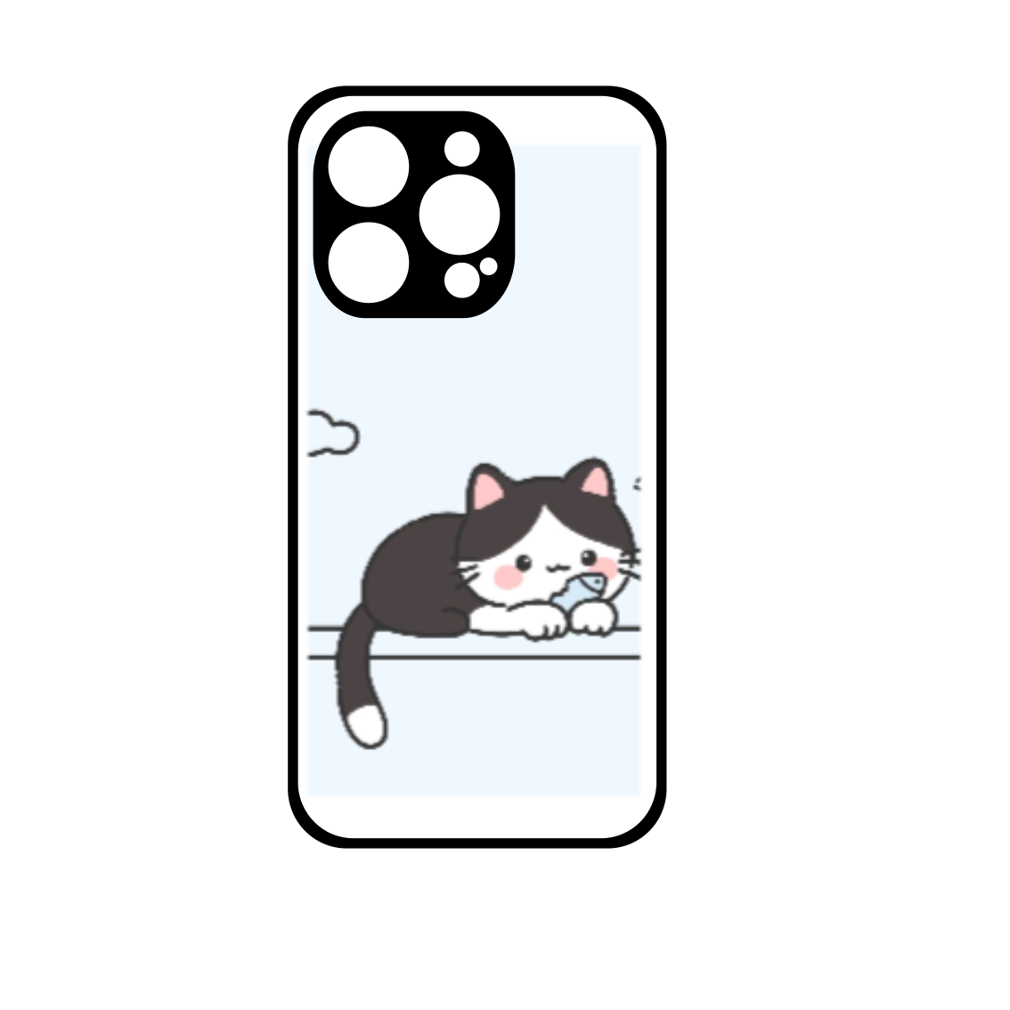 Custom スマホケース・iPhone 15 Pro - BK