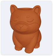 眠り柴犬