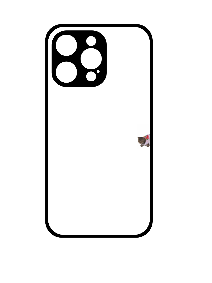 Custom スマホケース・iPhone 13 Pro - BK