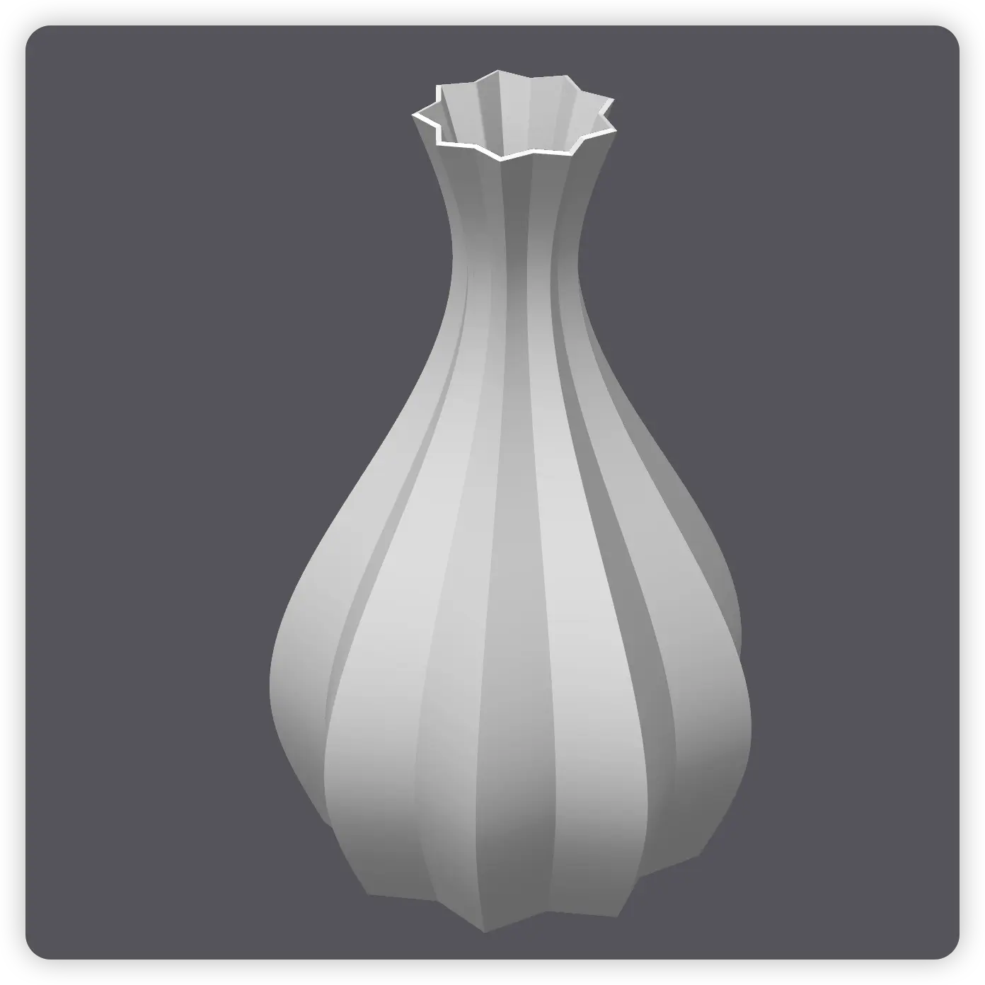 3Dプリント アート花瓶シリーズ｜モダンデザイン・多種類