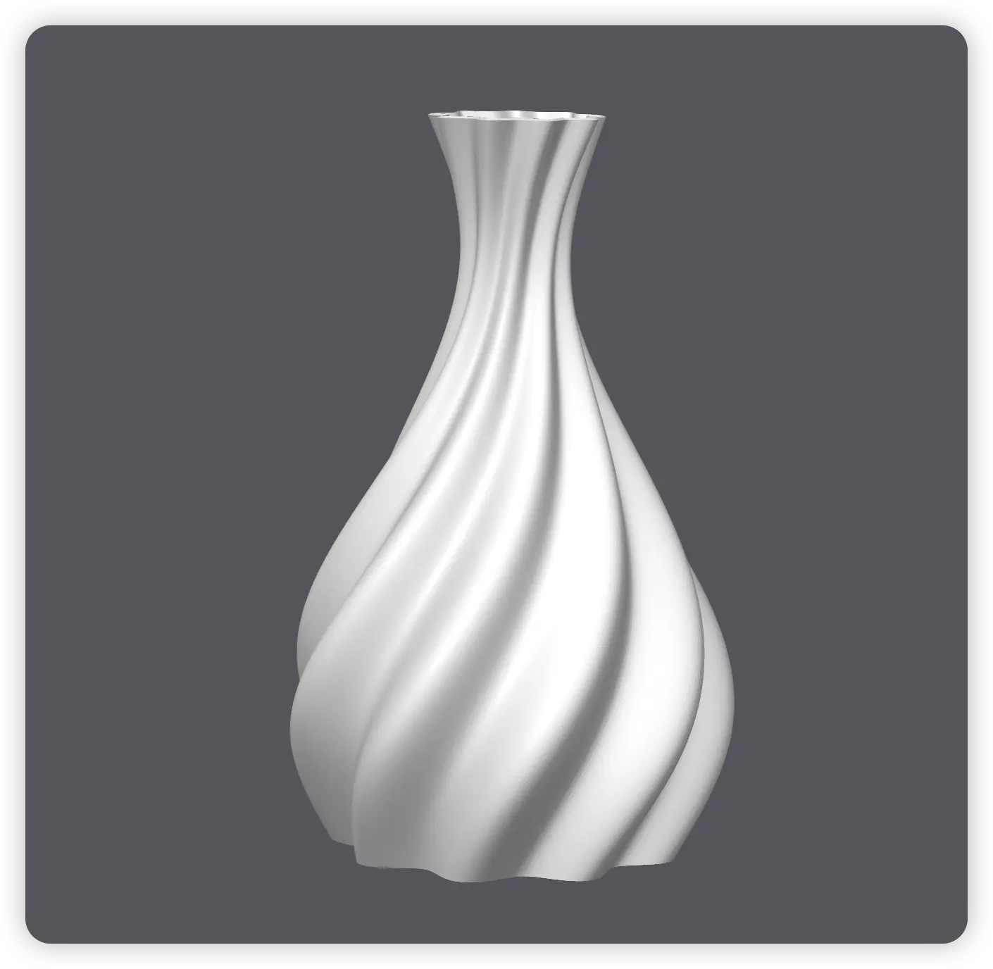 3Dプリント アート花瓶シリーズ｜モダンデザイン・多種類