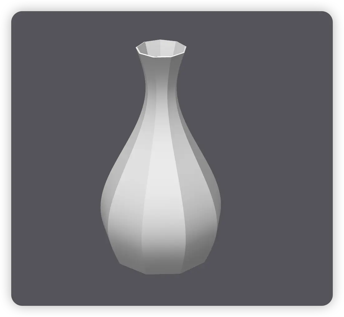 3Dプリント アート花瓶シリーズ｜モダンデザイン・多種類