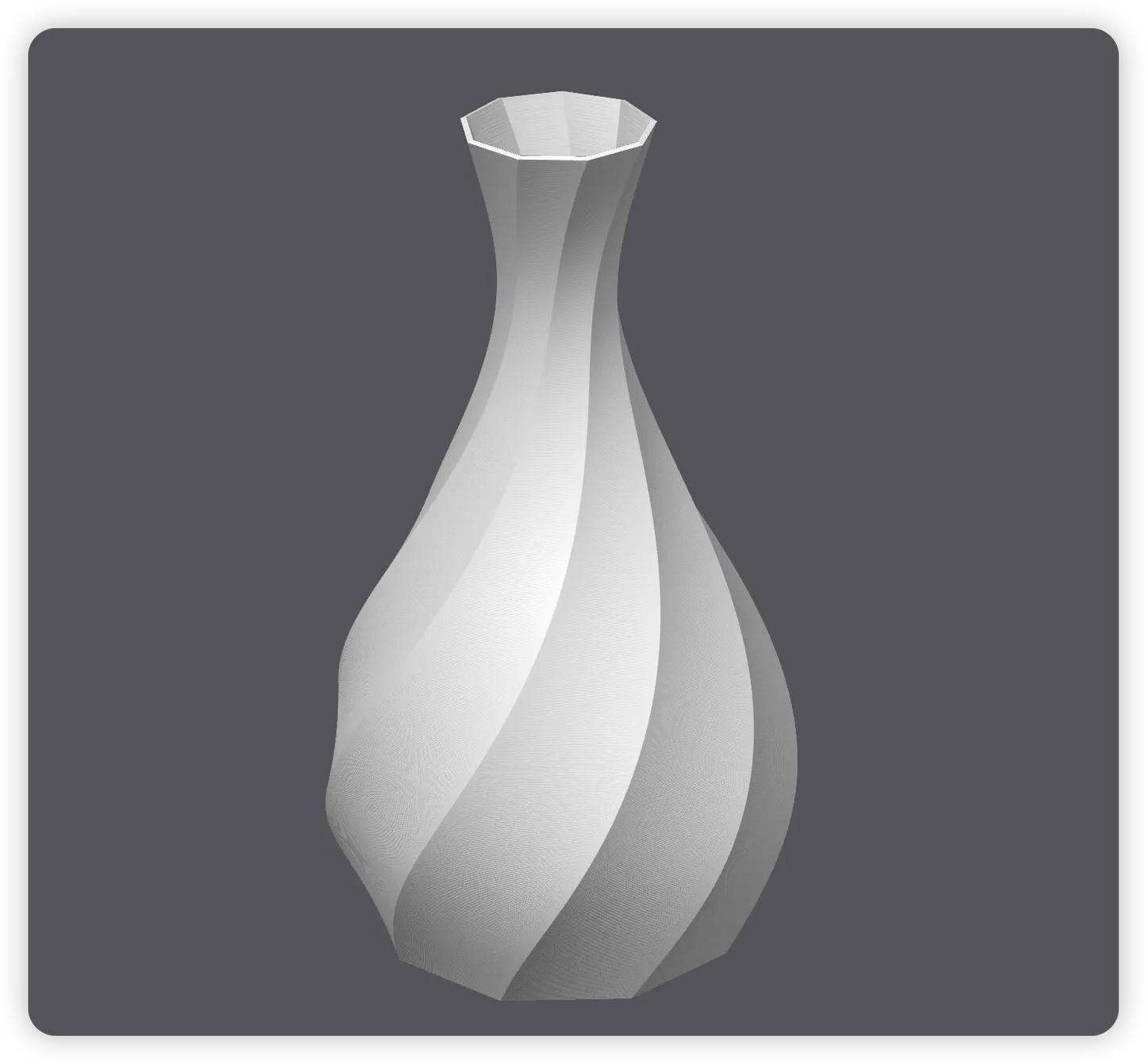 3Dプリント アート花瓶シリーズ｜モダンデザイン・多種類