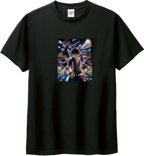 Custom (Printstar 5.6oz 00085-CVT)プリントスター 5.6オンス CVTヘビーウェイトTシャツ[カラー専用ページ] - 1005ブラック / M