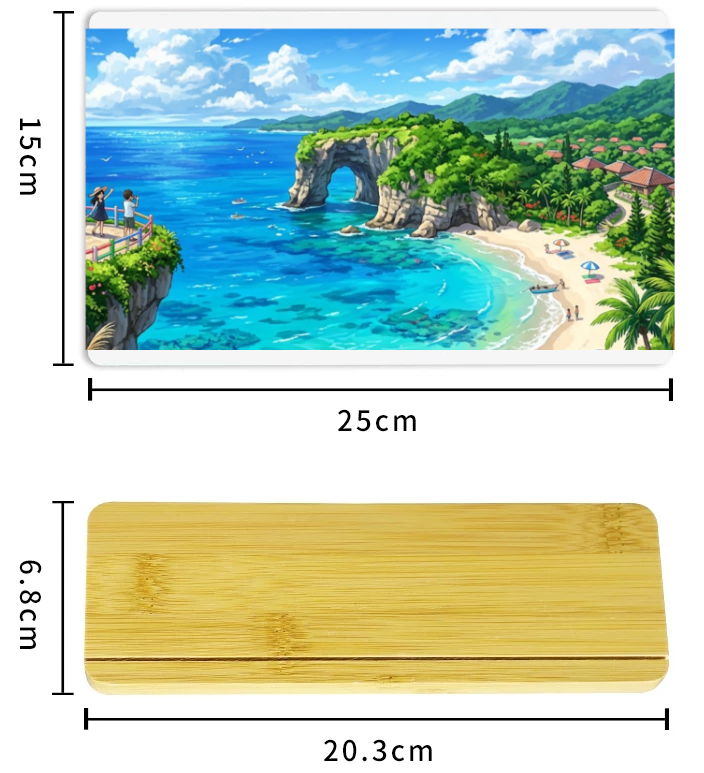 Custom アルミ製フォトフレーム・Aluminum Photo Frame 15x25cm